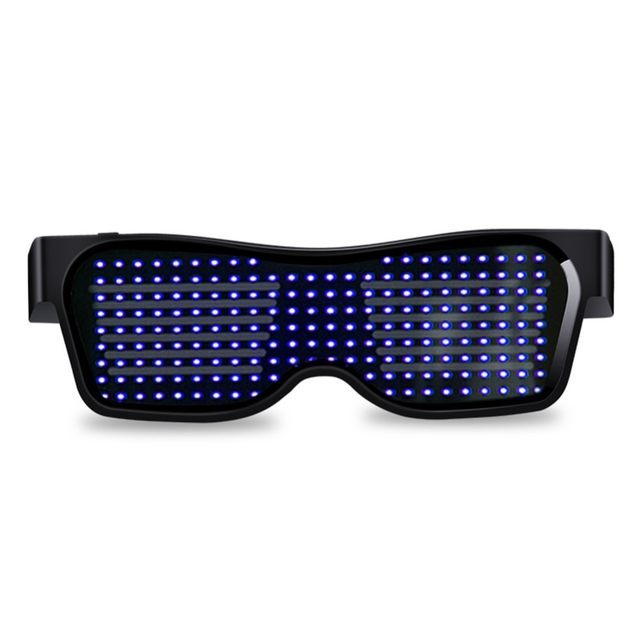 Multicolor Party LED Glasses Dynamic Flashing LED Glasses EX-STOCK Canada 