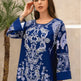 Elegant Floral Print Long Sleeve Abaya Dress - EX-STOCK Canada