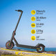 D01 Foldable Electric Scooter – 350W Motor, 40km/h, 30–40km Range EX-STOCK 