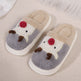 Cotton Slippers Cute Cartoon Indoor And Outdoor Warm Non-slip Comfort And Casual EX-STOCK Canada 