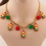 Creative Christmas Necklace women gift ideas