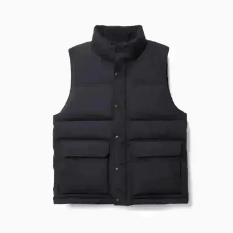 Winter Sleeveless Duck Down Windproof Vest Down Jacket Coat for men - EX-STOCK CANADA