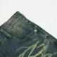 Washing Indentation Denim Bootcut Jeans Pants Men - EX-STOCK CANADA