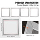 Screen Printing Kit, 4 Pieces Aluminum Silk Screen Printing Frames, 20x20inch Silk Screen Printing Frame With 110 Count Mesh, High Tension Nylon Mesh And Sealing Tape For T-shirts DIY Printing EX-STOCK
