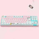 87 Key Rgb Light Effect Green Axis Portable Mechanical Keyboard - EX-STOCK CANADA