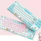 87 Key Rgb Light Effect Green Axis Portable Mechanical Keyboard - EX-STOCK CANADA