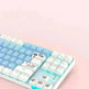 87 Key Rgb Light Effect Green Axis Portable Mechanical Keyboard - EX-STOCK CANADA