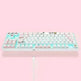 87 Key Rgb Light Effect Green Axis Portable Mechanical Keyboard - EX-STOCK CANADA