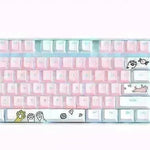87 Key Rgb Light Effect Green Axis Portable Mechanical Keyboard - EX-STOCK CANADA