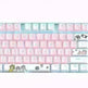 87 Key Rgb Light Effect Green Axis Portable Mechanical Keyboard - EX-STOCK CANADA