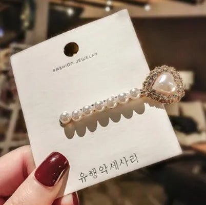 Elegant Pearl Bling Hair Clip - EX-STOCK CANADA
