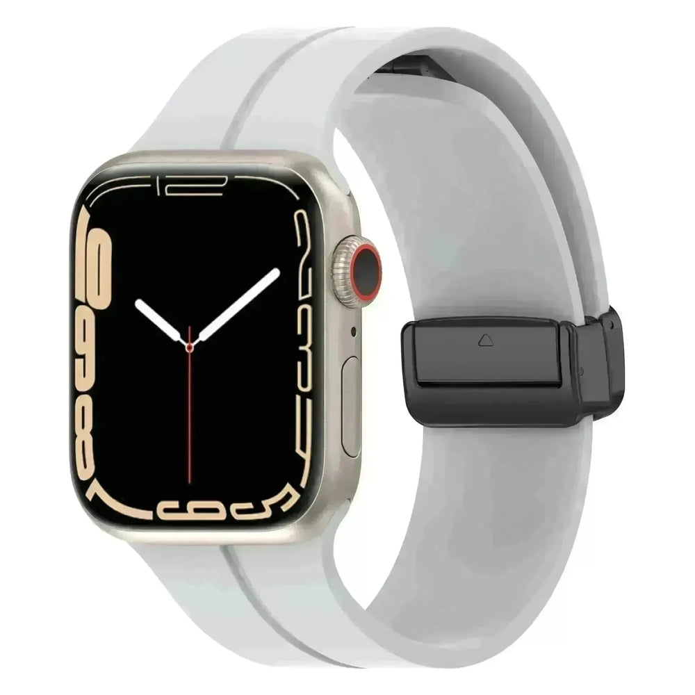 Magnetic Silicone Watch Band suitable for Apple iWatch - EX-STOCK CANADA