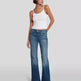 Retro Hip Lifting Stretch Bootcut Jeans Pants women - EX-STOCK CANADA