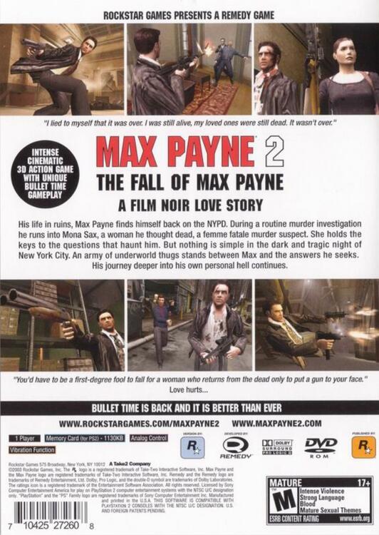 Max Payne 2 : La Chute de Max Payne 