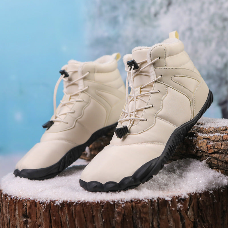 Fleece-lined winter hiking shoes – product view 5