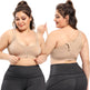 Shockproof Gathered Posture Correction Bra – Black, White & Skin | S–5XL