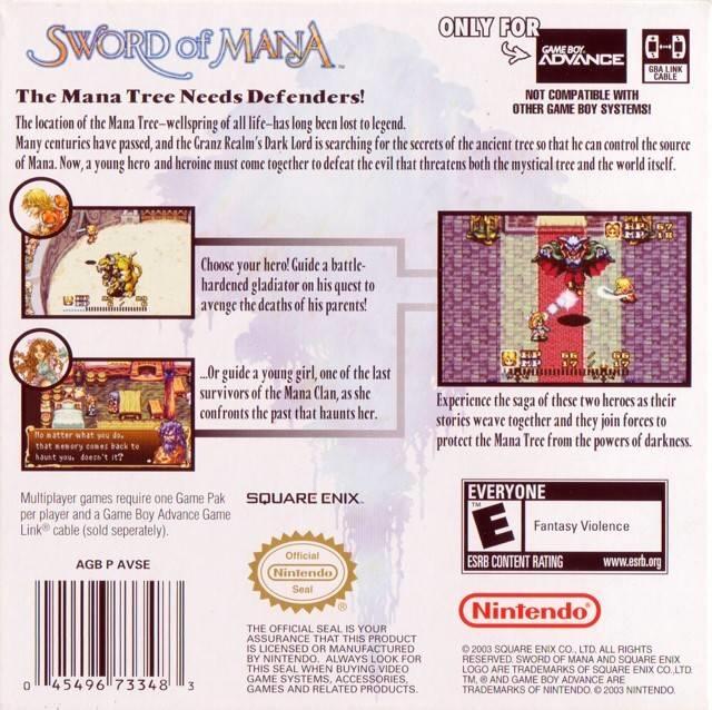 SWORD OF MANA 