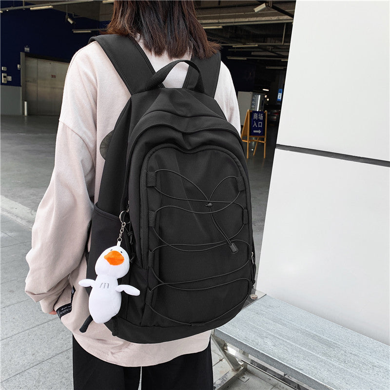 Simple Take Korean Backpack Large-capacity Backpack EX-STOCK