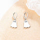 Halloween Ghost Earrings For Women Gold Ghost Huggie Hoop Earrings Halloween Jewelry Cute BOO Halloween Earrings EX-STOCK
