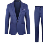 Men's Loose Fit Wedding Tuxedo Suit Jacket – 8 Colors, M–5XL | Canada & USA