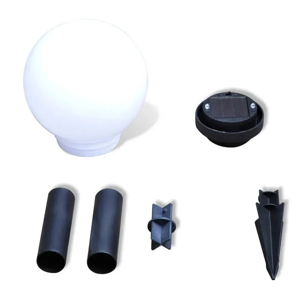 Vidaxl LAMPES DE PATAINE EXTÉRIEURS 4 PCS LED 15 cm avec pic de sol