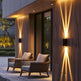 Outdoor Beam Wall Lights, Up And Down Lights, Waterproof Wall Lamp For Patio Yard Garden Poolside Frontdoor EX-STOCK