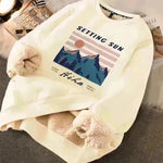 Autumn Winter Fleece-lined thick sweatshirt Pullover top for men - EX-STOCK CANADA