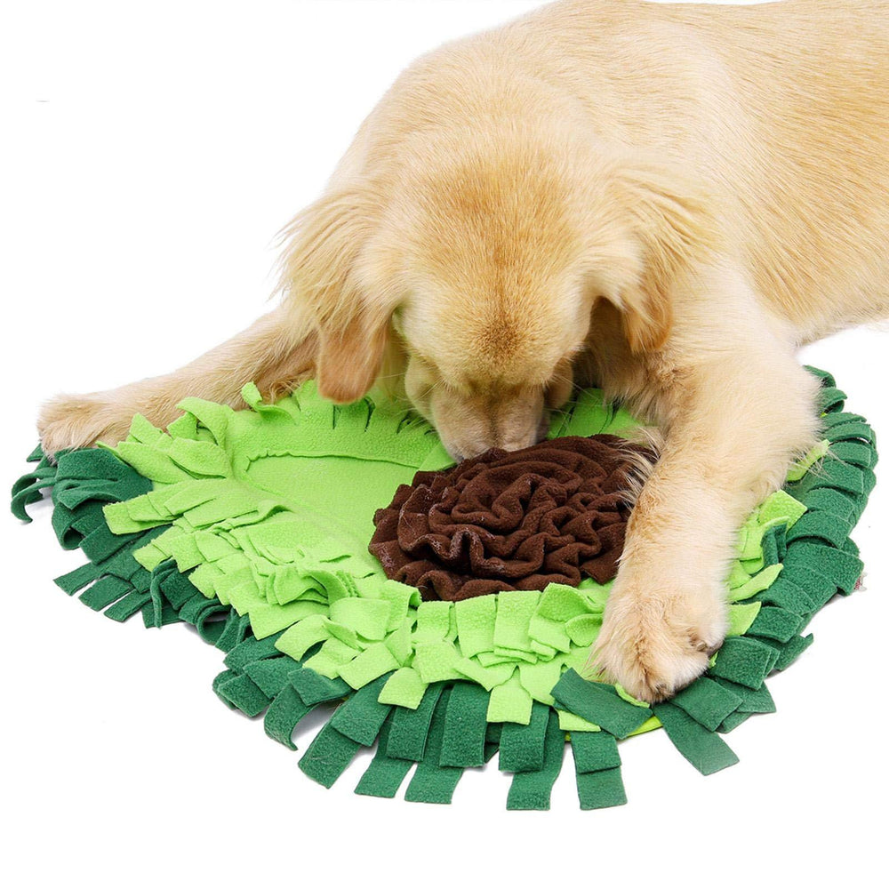 Dog Sniffing Mat Dog Puzzle Toy Pet Snack Feeding Mat Boring Interactive Game Training Blanket Snuffle Feeding Training Mat EX-STOCK Canada 