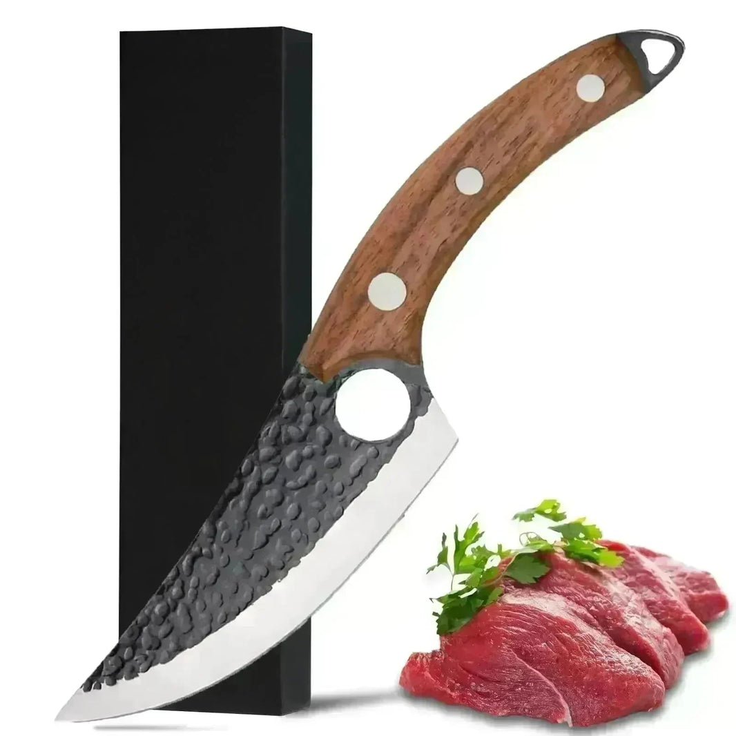 Vikings and Hand Forged Meat Cleaver Professional Chef Knife - EX-STOCK CANADA