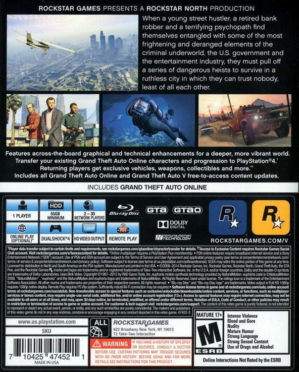GRAND THEFT AUTO V - Edizione Premium 