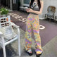 Real Shot American Retro High Street Graffiti XINGX Rendering Baggy Jeans Pant For Women - EX-STOCK CANADA