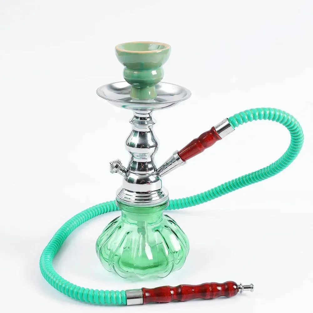 Small Size Iron Single And Double Pipe Hookah Suit - EX-STOCK CANADA
