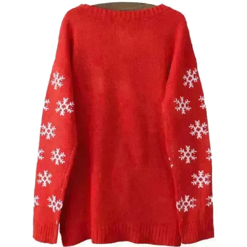 Little Snowman Christmas Sweater Snowflakes - EX-STOCK CANADA
