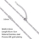 Stainless Steel Vacuum Vapor Plating 18K Gold Color Protection Lip Chain Necklace - EX-STOCK CANADA