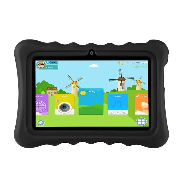 Shock-resistant Silicone Snap-on Case With Stand For 7' Tablets EX-STOCK