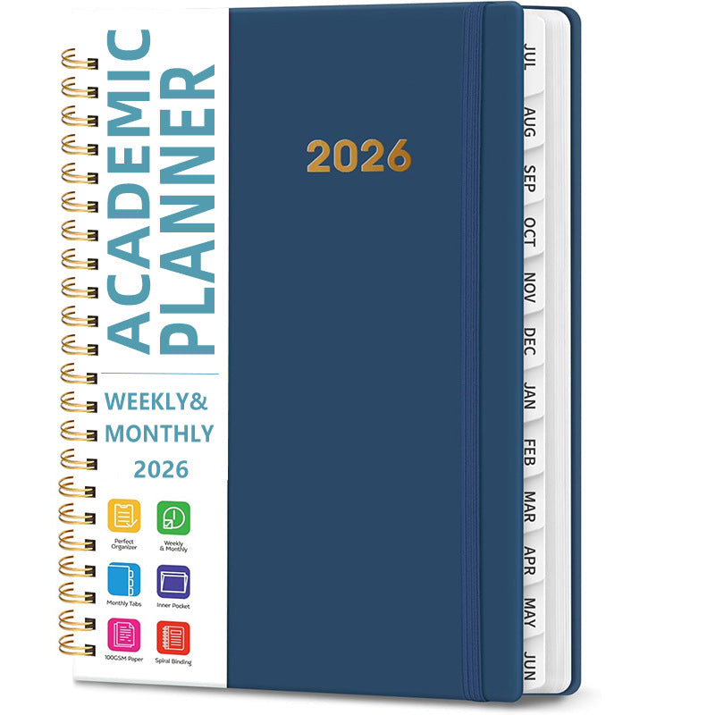 A5 Planner 2026 Coil Notebook 