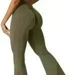 Women Sleeveless Flare Long Pant Yoga Fitness Jumpsuits - EX-STOCK CANADA
