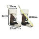 20-inch Plush Christmas Stockings Cows Pattern Gift Bag - EX-STOCK CANADA