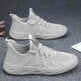 Breathable Mesh Sports Shoes Casual Lace-up Sneakers Men Non-slip Shoes - EX-STOCK CANADA