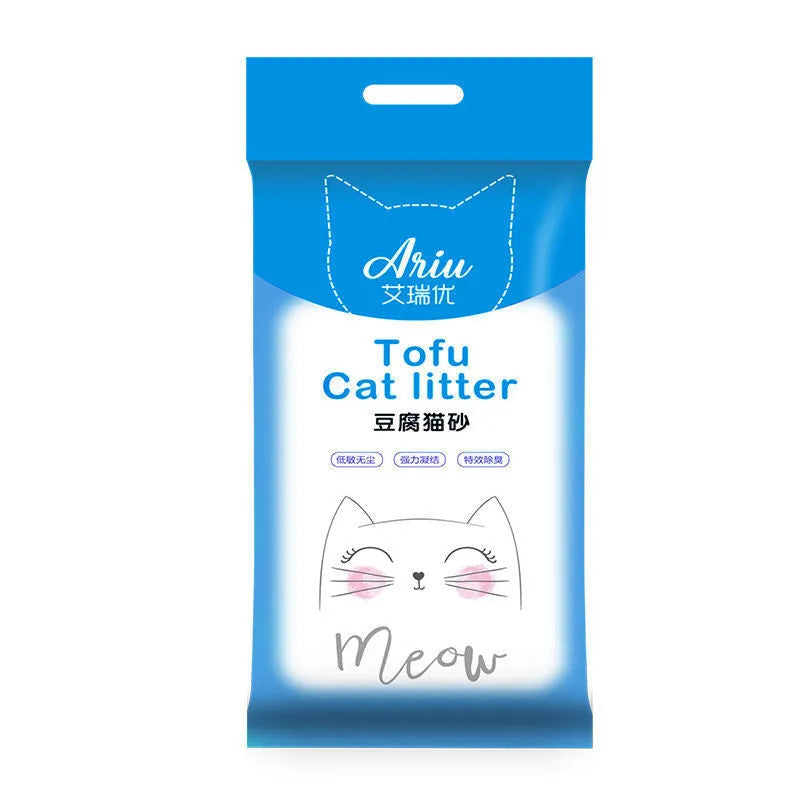 Original Flavor Tofu Cat Litter Low Dust Fast Clumping Deodorizer - EX-STOCK CANADA