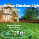 Outdoor Courtyard Human Sensing Solar Light - EX-STOCK CANADA