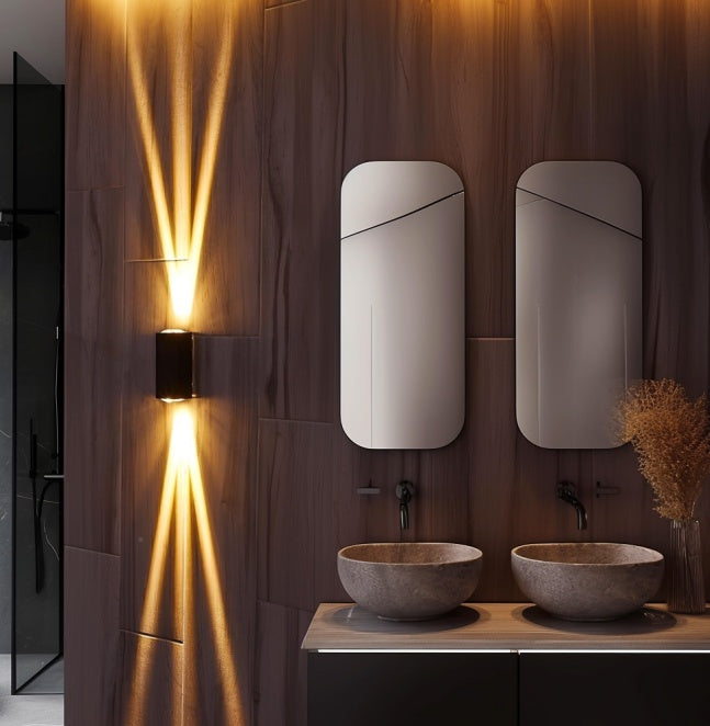 Outdoor Beam Wall Lights, Up And Down Lights, Waterproof Wall Lamp For Patio Yard Garden Poolside Frontdoor EX-STOCK