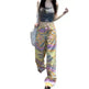 Real Shot American Retro High Street Graffiti XINGX Rendering Baggy Jeans Pant For Women - EX-STOCK CANADA