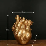 Shape Flower Vase Nordic Style Flower Pot Art Vases Sculpture Desktop Plant Pot For Home Decor Ornament Gifts - EX-STOCK CANADA