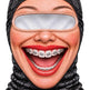 Realistic Winter Ski Face Mask Windproof Thermal Balaclava For Outdoor Sports And Parties | EX-STOCK product gallery photo 19