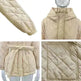 Thermal Jacket Plus Size Tie Down Cotton Winter Hoodie Coat - EX-STOCK CANADA