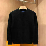 Autumn Fashion Knitted Woolen Thick Round Neck Pullover Sweater for men