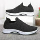 Casual Slip-on Mesh Sports Shoes Flying Woven Soft Breathable  Running Walking Flat Shoes Men - EX-STOCK CANADA