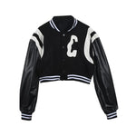 Retro Cropped Athleisure Jacket women - EX-STOCK CANADA