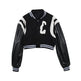 Retro Cropped Athleisure Jacket women - EX-STOCK CANADA